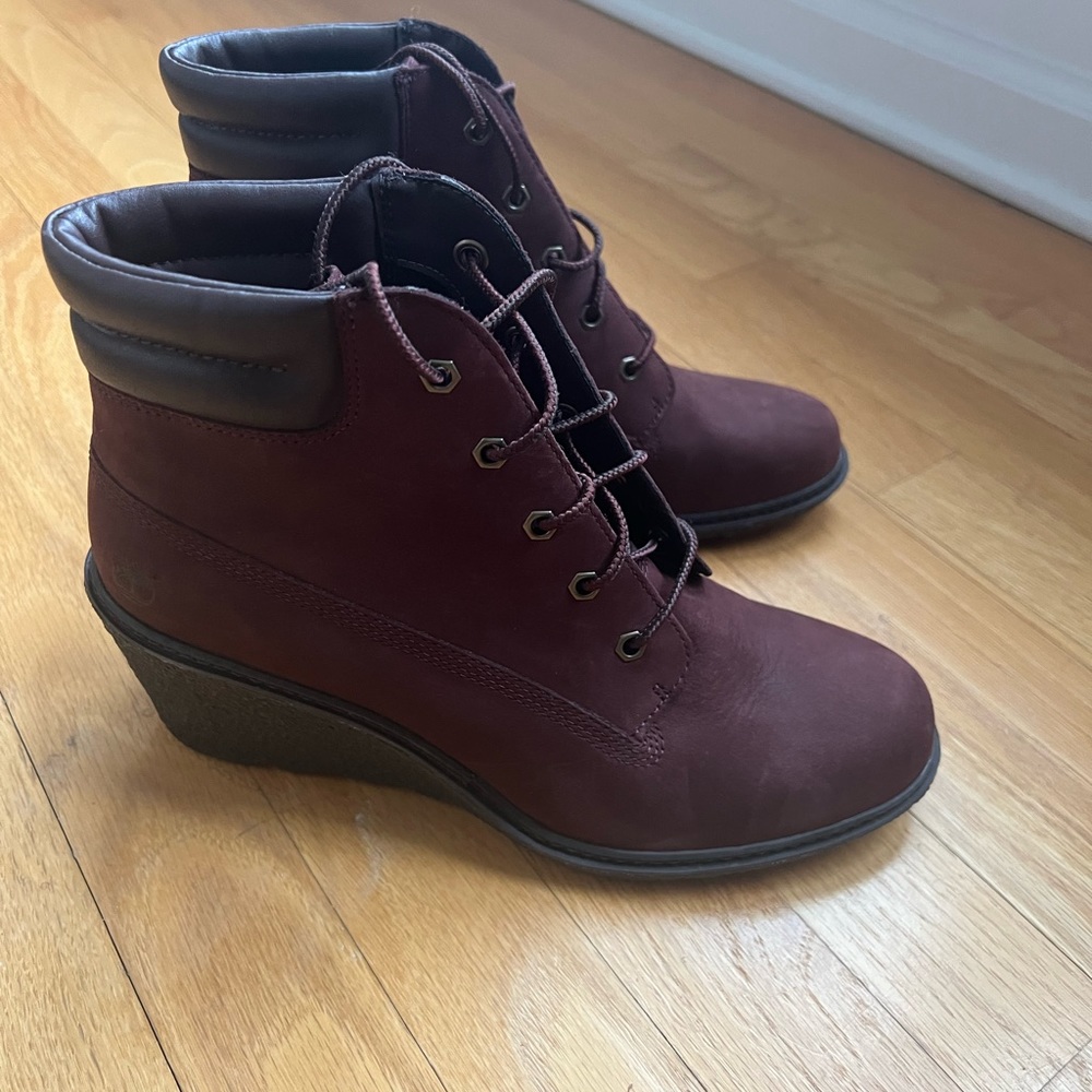 Women’s Timberland Amston Wedge Boots